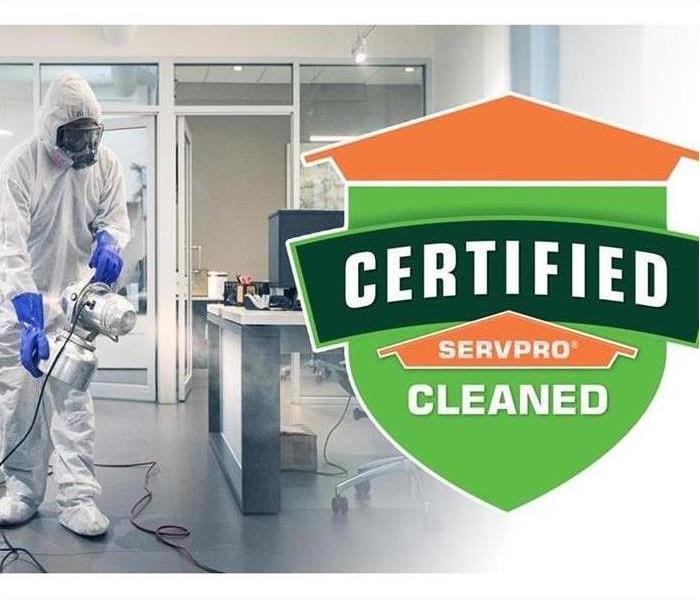 commercial disinfecting helping to lower the risk of pathogens 